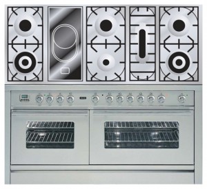 χαρακτηριστικά, φωτογραφία Σόμπα κουζίνα ILVE PW-150V-VG Stainless-Steel