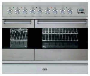 caracteristici, fotografie Soba bucătărie ILVE PDF-90R-MP Stainless-Steel
