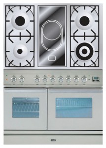 χαρακτηριστικά, φωτογραφία Σόμπα κουζίνα ILVE PDW-100V-VG Stainless-Steel