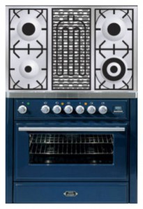 مشخصات, عکس اجاق آشپزخانه ILVE MT-90BD-E3 Blue