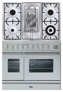 caracteristici, fotografie Soba bucătărie ILVE PDW-90R-MP Stainless-Steel