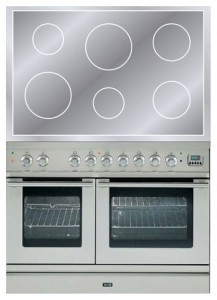 características, Foto Fogão de Cozinha ILVE PDLI-100-MP Stainless-Steel