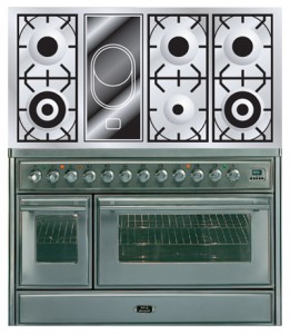 características, Foto Fogão de Cozinha ILVE MT-120VD-E3 Stainless-Steel
