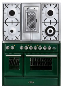 مشخصات, عکس اجاق آشپزخانه ILVE MTD-100RD-E3 Green