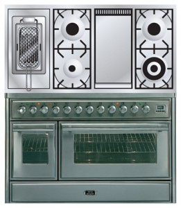 Characteristics, Photo Kitchen Stove ILVE MT-120FRD-E3 Stainless-Steel