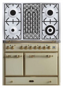 χαρακτηριστικά, φωτογραφία Σόμπα κουζίνα ILVE MCD-100BD-E3 Antique white