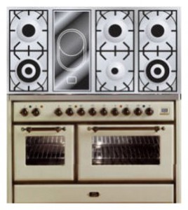 विशेषताएँ, तस्वीर रसोई चूल्हा ILVE MS-120VD-E3 Antique white