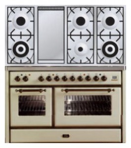 характеристики, Фото Кухонная плита ILVE MS-120FD-VG Antique white