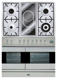 caracteristici, fotografie Soba bucătărie ILVE PDF-100V-VG Stainless-Steel