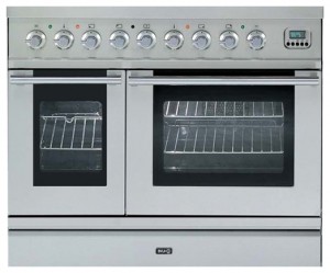 مميزات, صورة فوتوغرافية موقد المطبخ ILVE PDL-90V-MP Stainless-Steel