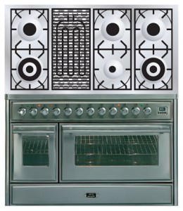 Characteristics, Photo Kitchen Stove ILVE MT-120BD-VG Stainless-Steel