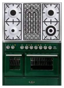 характеристики, Фото Кухонная плита ILVE MTD-100BD-VG Green