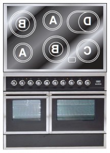 характеристики, Фото Кухонная плита ILVE QDCE-100W-MP Matt