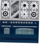 ILVE PN-120V-MP Blue Kitchen Stove type of oven electric type of hob combined