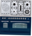 ILVE PN-120S-MP Blue Kitchen Stove type of oven electric type of hob gas