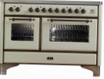 ILVE MD-120FR-MP Antique white Kitchen Stove type of oven electric type of hob combined