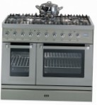 ILVE TD-90FL-MP Stainless-Steel Kitchen Stove type of oven electric type of hob combined