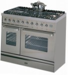 ILVE TD-90W-MP Stainless-Steel Kitchen Stove type of oven electric type of hob gas