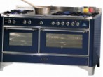 ILVE M-150F-MP Blue Kitchen Stove type of oven electric type of hob combined