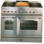 ILVE PD-90FN-MP Stainless-Steel Kitchen Stove type of oven electric type of hob gas