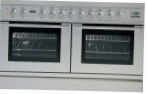 ILVE PDL-120V-MP Stainless-Steel Kitchen Stove type of oven electric type of hob combined
