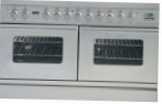 ILVE PDW-120S-MP Stainless-Steel Küchenherd Ofentyp elektrisch Art von Kochfeld gas