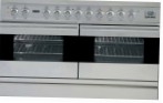 ILVE PDF-120S-MP Stainless-Steel Küchenherd Ofentyp elektrisch Art von Kochfeld gas