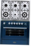 ILVE MT-906D-MP Blue Kitchen Stove type of oven electric type of hob gas