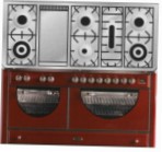 ILVE MCA-150FD-MP Red Küchenherd Ofentyp elektrisch Art von Kochfeld gas