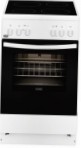 Zanussi ZCV 54001 WA Kompor dapur jenis oven listrik jenis hob listrik