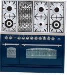 ILVE PN-120B-MP Blue Kitchen Stove type of oven electric type of hob combined