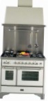 ILVE MD-1006-VG Stainless-Steel Küchenherd Ofentyp gas Art von Kochfeld gas