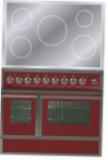 ILVE QDCI-90W-MP Red Kitchen Stove type of oven electric type of hob electric