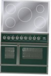 ILVE QDCI-90W-MP Green Küchenherd Ofentyp elektrisch Art von Kochfeld elektrisch