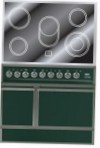 ILVE QDCE-90-MP Green Kitchen Stove type of oven electric type of hob electric