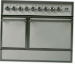 ILVE QDC-90F-MP Antique white Kitchen Stove type of oven electric type of hob combined