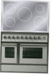ILVE QDCI-90W-MP Antique white Küchenherd Ofentyp elektrisch Art von Kochfeld elektrisch