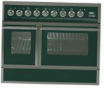 ILVE QDC-90FW-MP Green Kitchen Stove type of oven electric type of hob combined