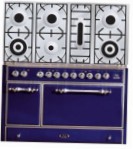 ILVE MC-1207D-MP Blue Kitchen Stove type of oven electric type of hob gas
