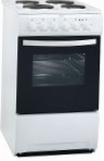 Zanussi ZCE 566 NW1 Fornuis type oven elektrisch type kookplaat elektrisch