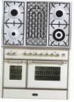 ILVE MD-100BD-MP Antique white Kitchen Stove type of oven electric type of hob gas
