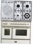 ILVE MD-100SD-MP Antique white Kitchen Stove type of oven electric type of hob gas