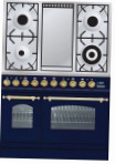 ILVE PDN-90F-MP Blue Küchenherd Ofentyp elektrisch Art von Kochfeld gas