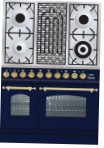 ILVE PDN-90B-MP Blue Küchenherd Ofentyp elektrisch Art von Kochfeld kombiniert