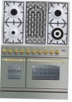 ILVE PDN-90B-MP Stainless-Steel Küchenherd Ofentyp elektrisch Art von Kochfeld kombiniert