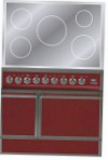 ILVE QDCI-90-MP Red Kitchen Stove type of oven electric type of hob electric
