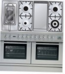 ILVE PDL-120FR-MP Stainless-Steel Küchenherd Ofentyp elektrisch Art von Kochfeld gas