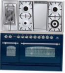 ILVE PN-120FR-MP Blue Kitchen Stove type of oven electric type of hob gas
