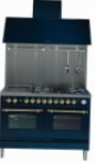 ILVE PDN-120V-VG Blue Küchenherd Ofentyp gas Art von Kochfeld kombiniert