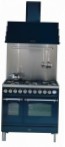 ILVE PDN-90F-VG Blue Küchenherd Ofentyp gas Art von Kochfeld kombiniert
